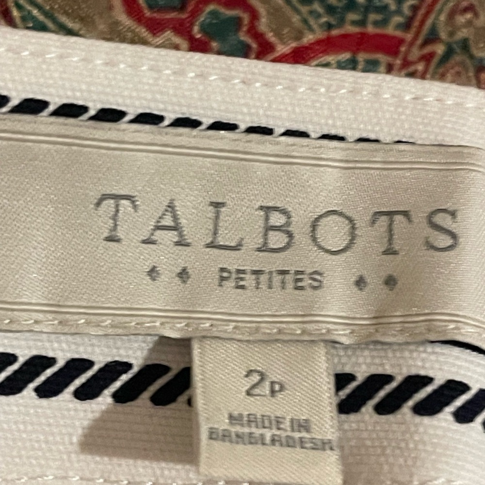 Talbots Women’s Lobster Print Striped Mini Skirt w/ Stretch Fisherman Preppy - Picture 3 of 5